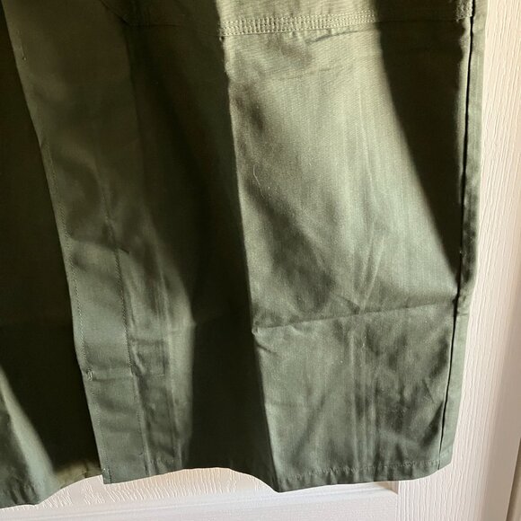 511 TACTICAL Short Sleeve Cotton Shirt Military Green Heavyweight Size Large. - Picture 7 of 14